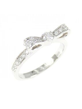 Chanel Ribbon Ring White Gold